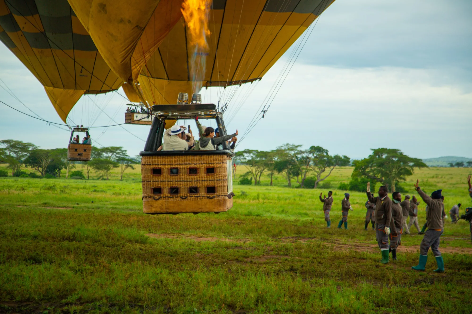Lift-off at dawn