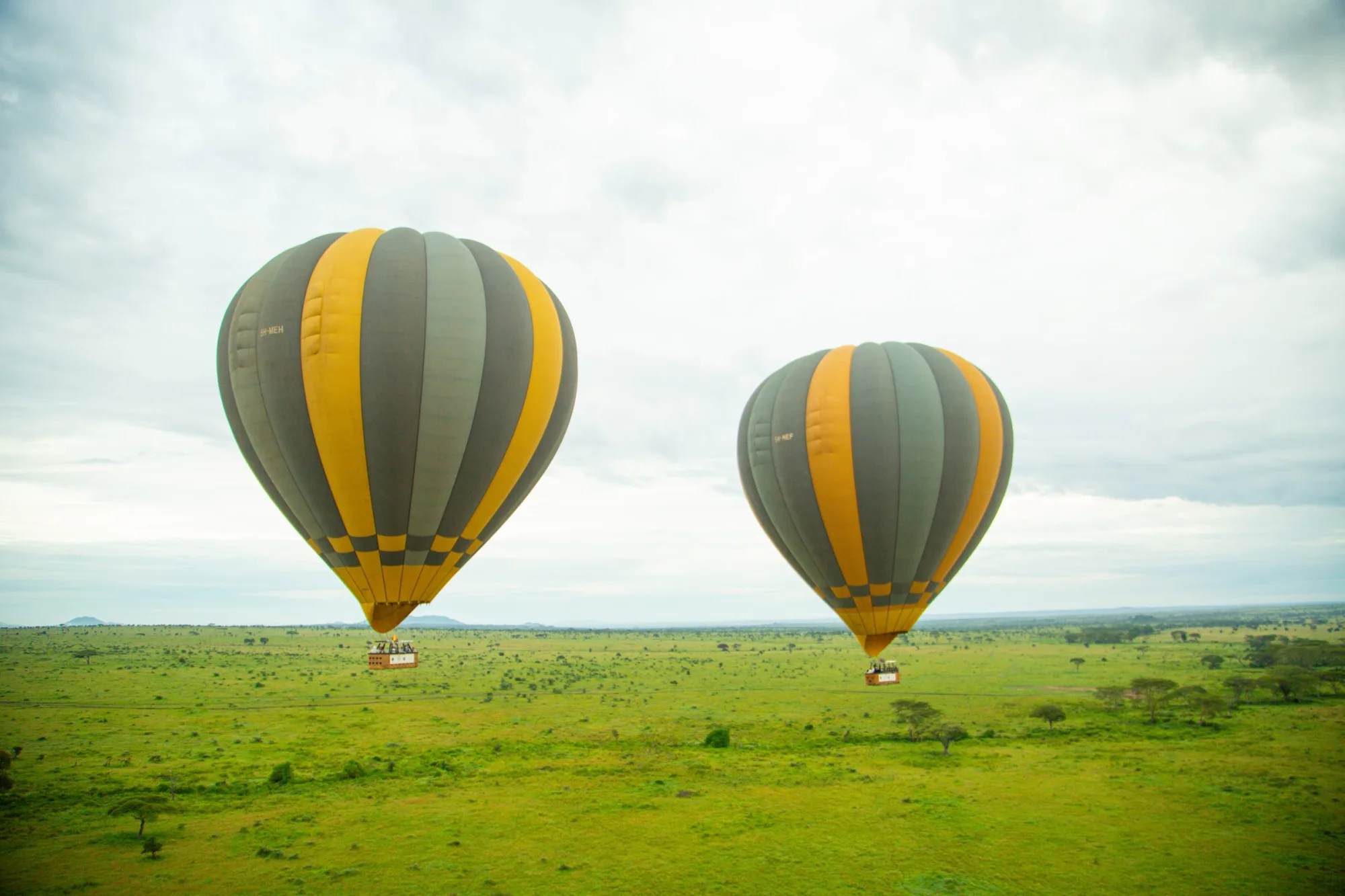 Two balloons