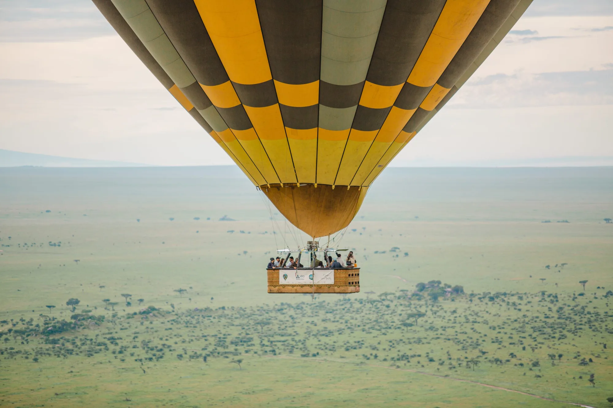 Over the savanna
