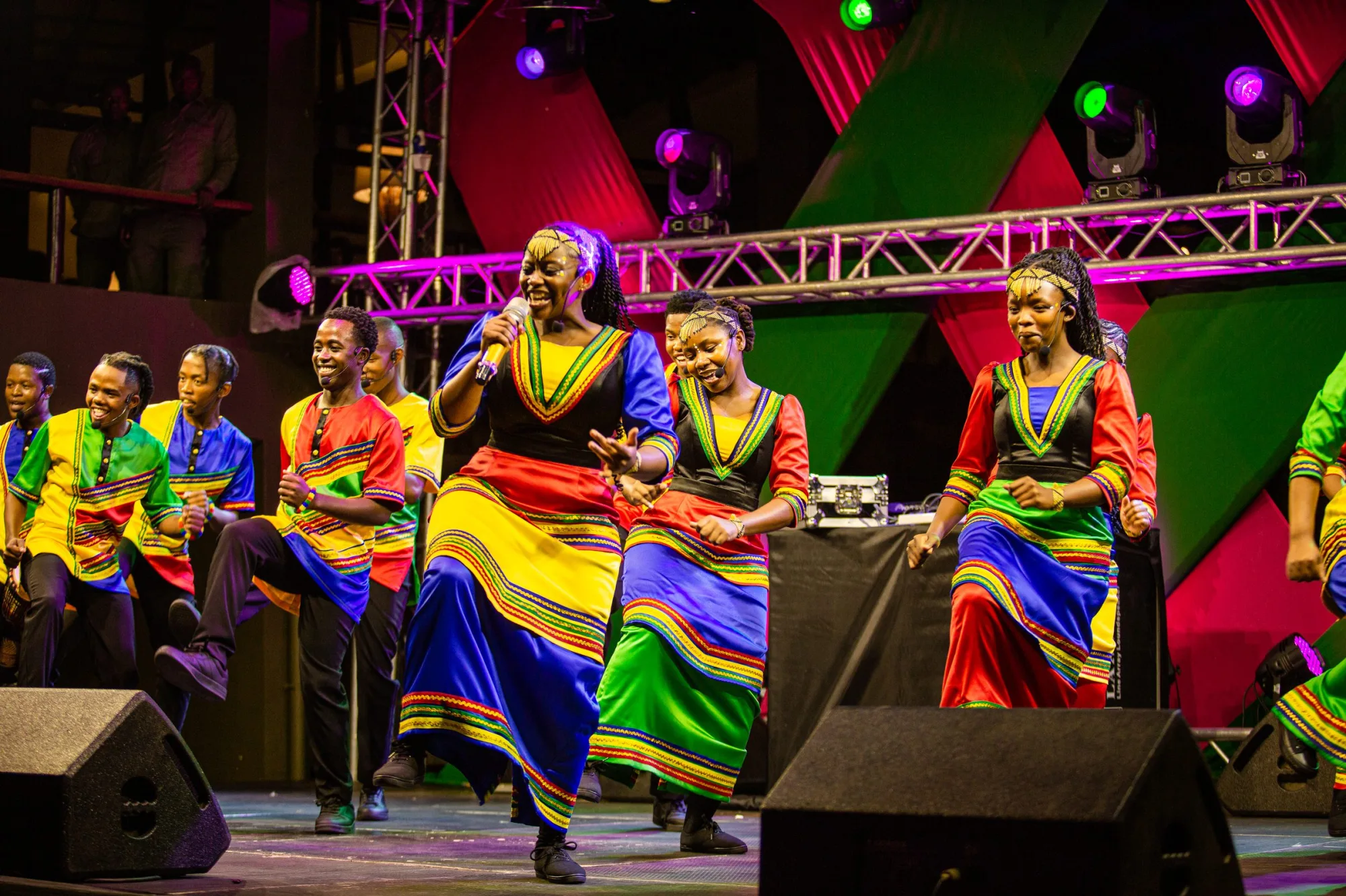 Dancers in motion