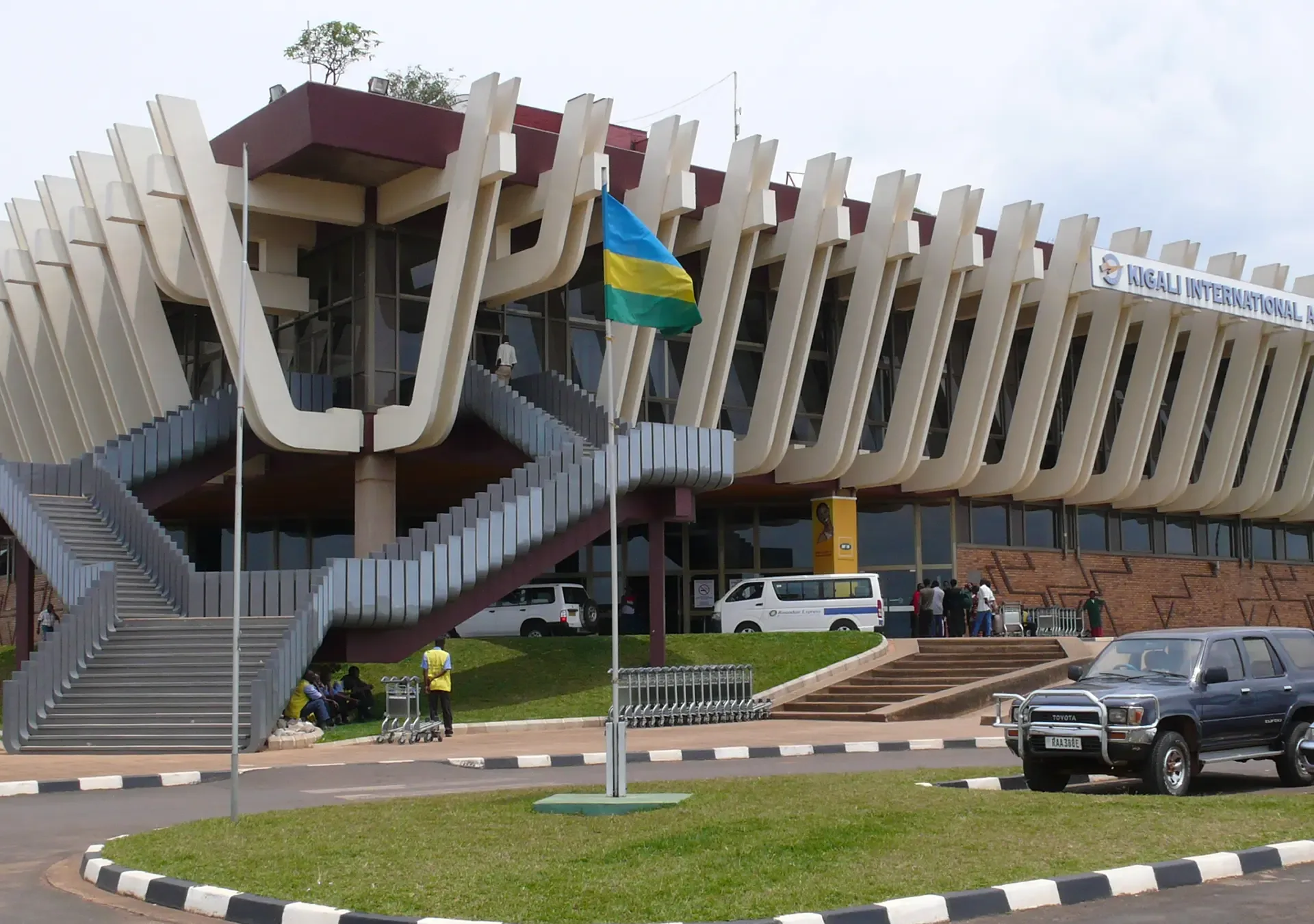 Arrivals at Kigali International Airport, where the 3 Days Gorilla Kigali Express begins.