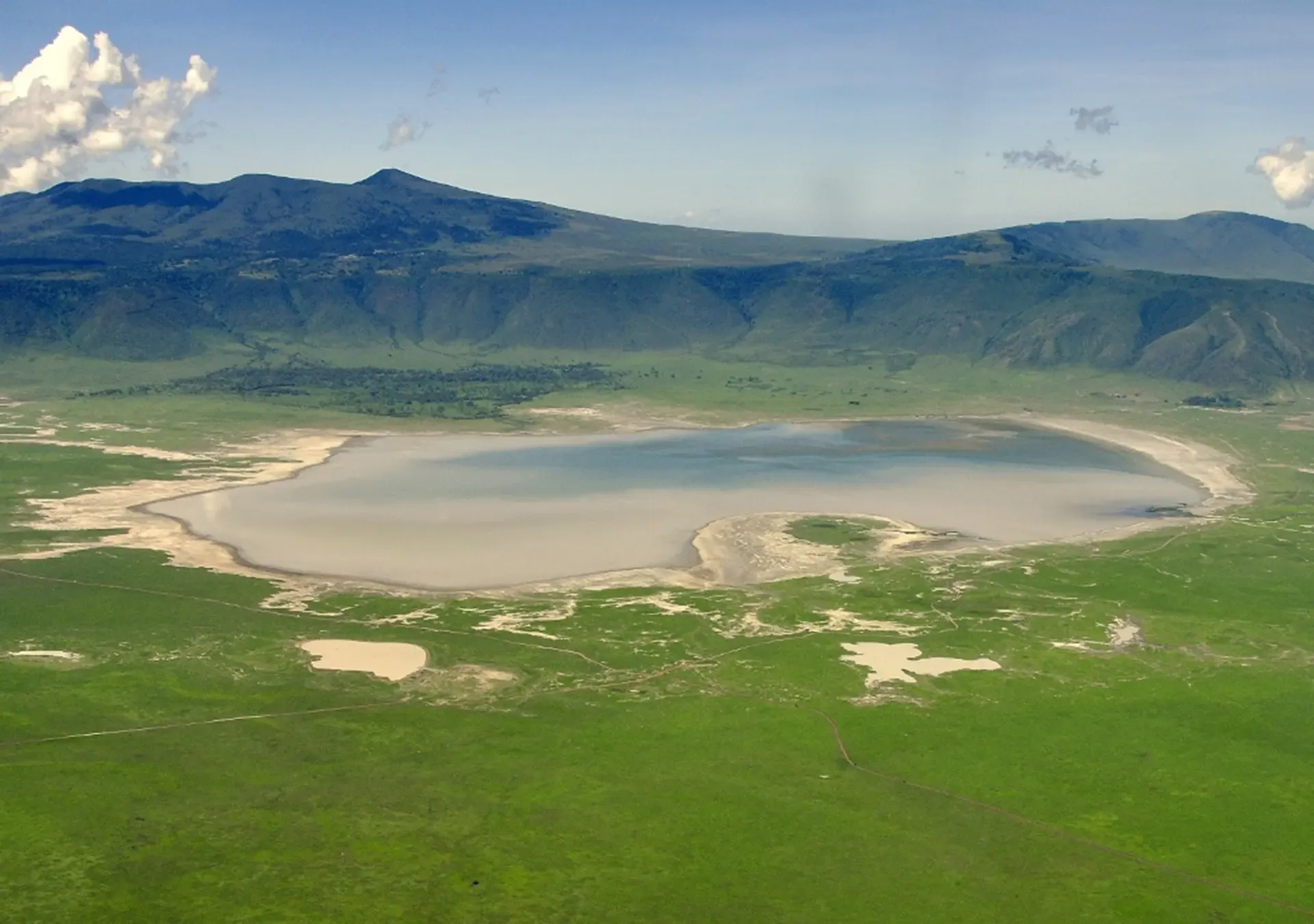 Ngorongoro Crater, seen from the rim