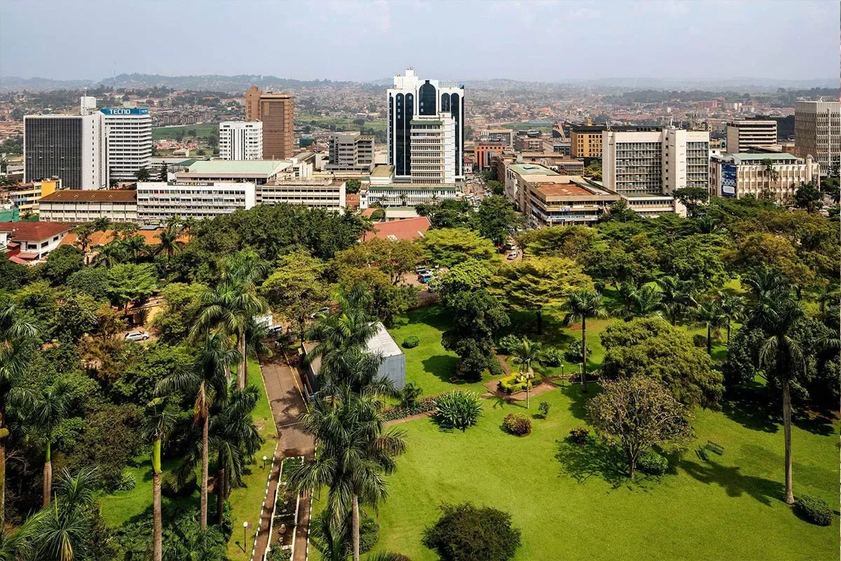 Kolo hill view of kampala city