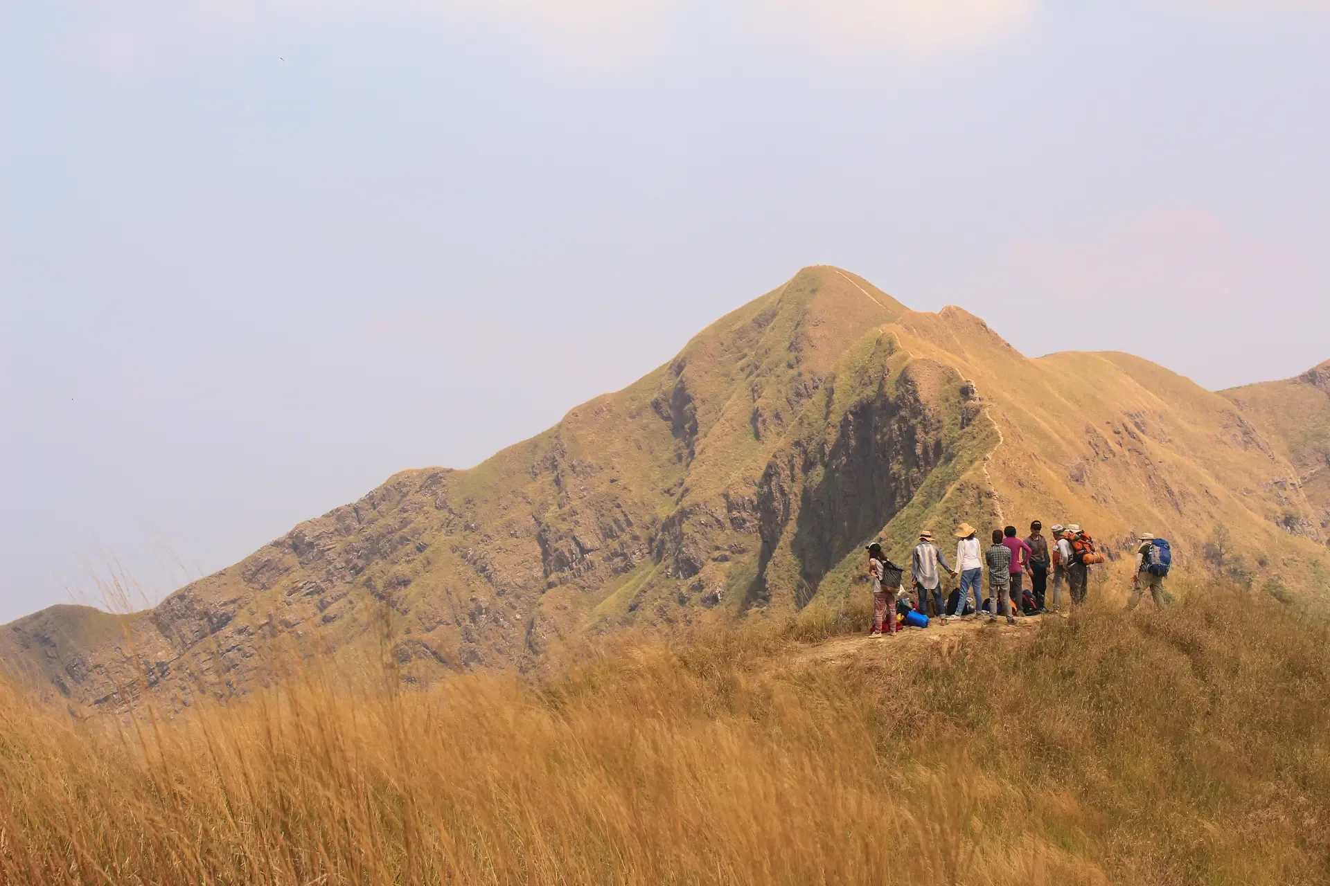 Trek hiking destination experience lifestyle concept