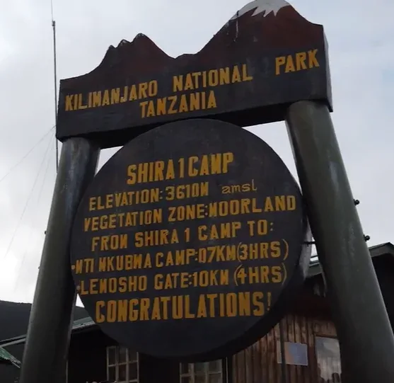 Shira 1 Camp, 3,610 metres
