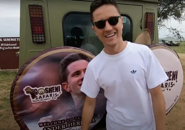 Exclusive Wildlife Safari for Spanish International Football Player, Ander Herrera and His Wife